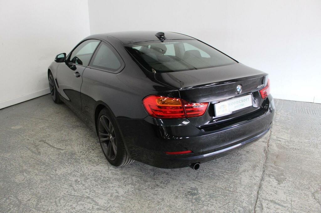 BMW 4 Series Gran Coupe Coupe 2.0 420D Sport Euro 6 Ss 20146 Black #5