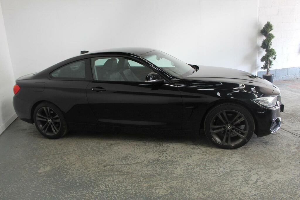 BMW 4 Series Gran Coupe Coupe 2.0 420D Sport Euro 6 Ss 20146 Black #3