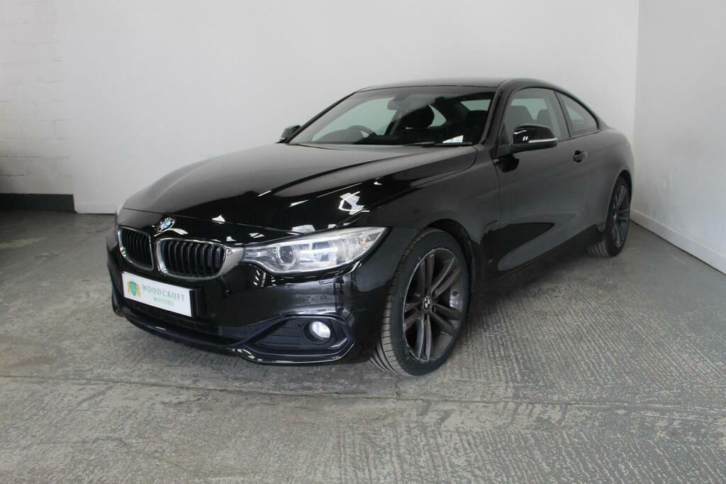 BMW 4 Series Gran Coupe Coupe 2.0 420D Sport Euro 6 Ss 20146 Black #2
