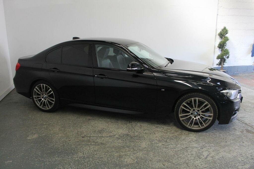 BMW 3 Series Saloon 2.0 318D Blueperformance M Sport Euro CY15LLN Black #3