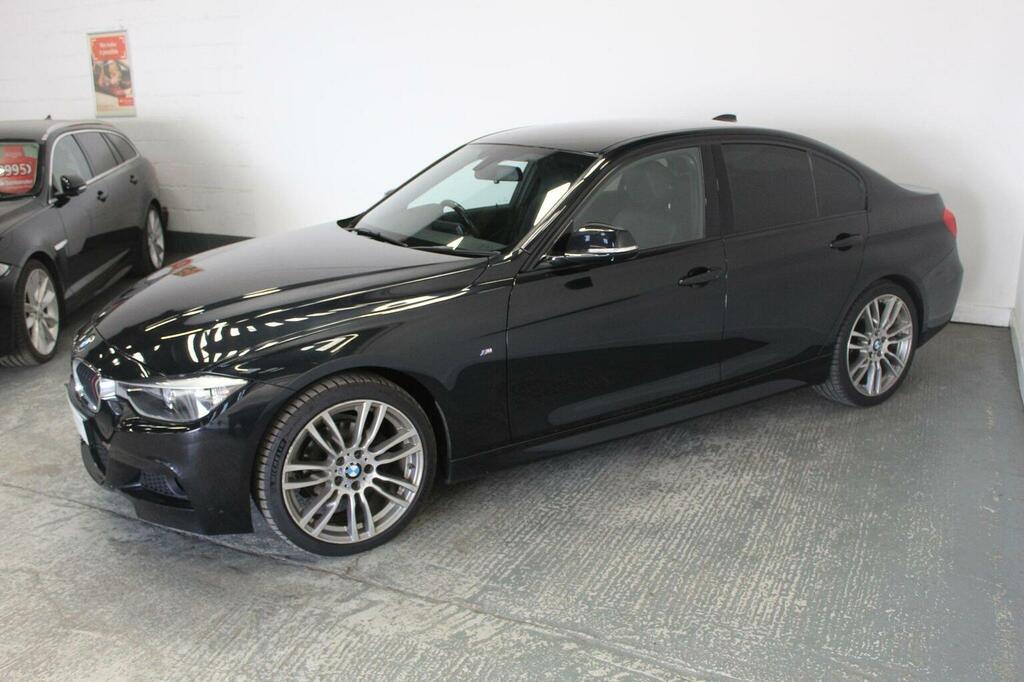BMW 3 Series Saloon 2.0 318D Blueperformance M Sport Euro CY15LLN Black #4