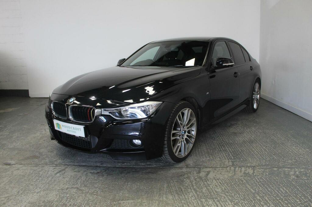 BMW 3 Series Saloon 2.0 318D Blueperformance M Sport Euro CY15LLN Black #2
