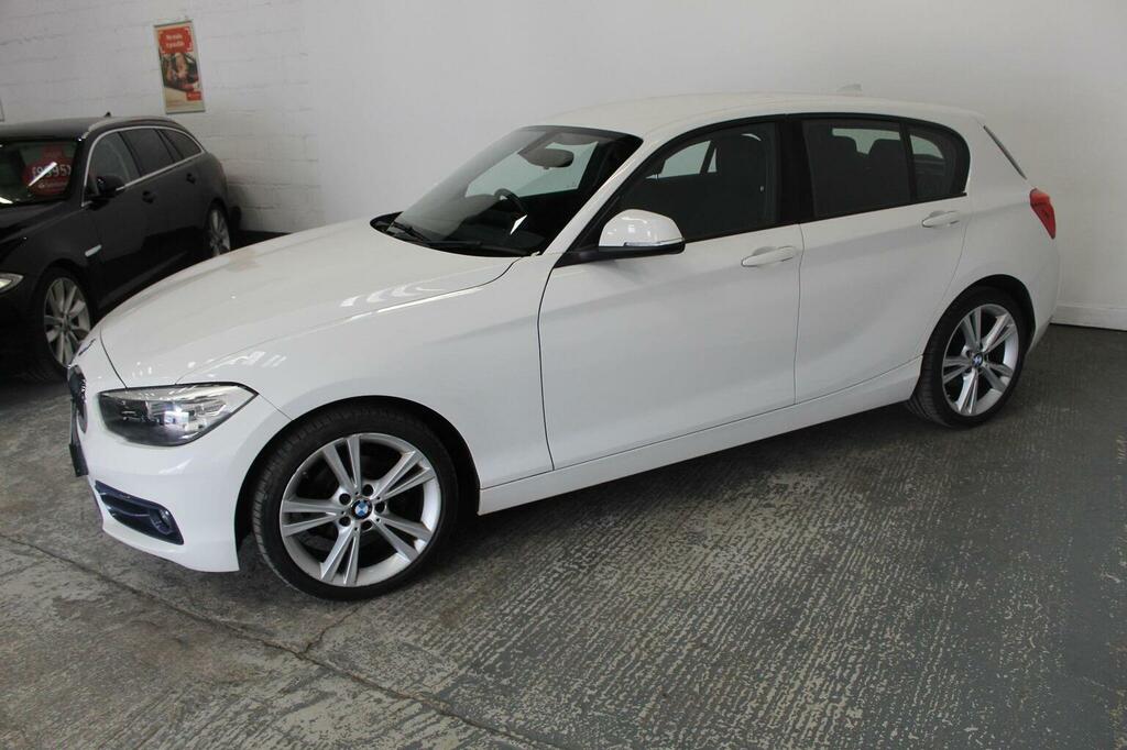 BMW 1 Series Hatchback 1.5 116D Sport Euro 6 Ss 201516 MX16ZWK White #4