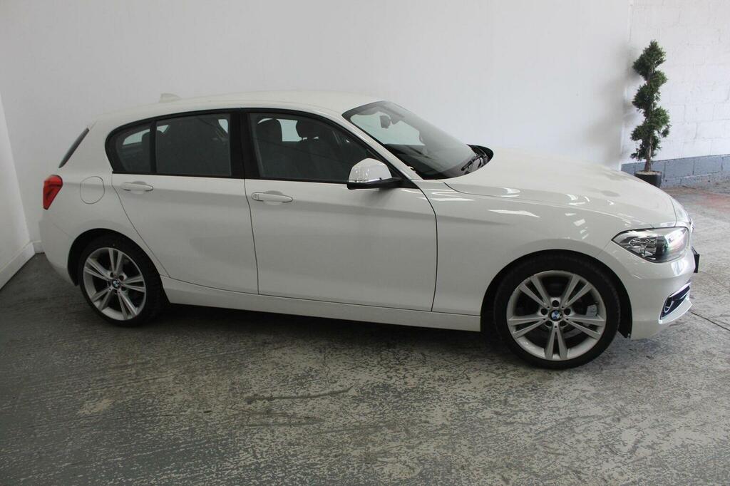 BMW 1 Series Hatchback 1.5 116D Sport Euro 6 Ss 201516 MX16ZWK White #3
