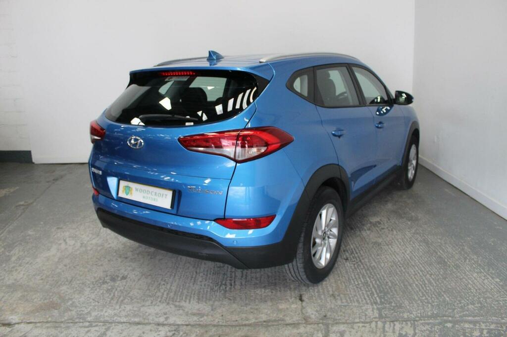 Hyundai Tucson Suv 1.6 Gdi Blue Drive Se Nav Euro 6 Ss 20 PY67AUA Blue #6