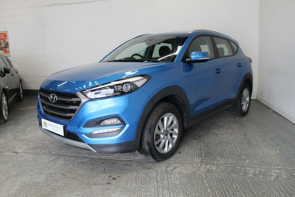 Hyundai Tucson Suv 1.6 Gdi Blue Drive Se Nav Euro 6 Ss 20 PY67AUA Blue #2