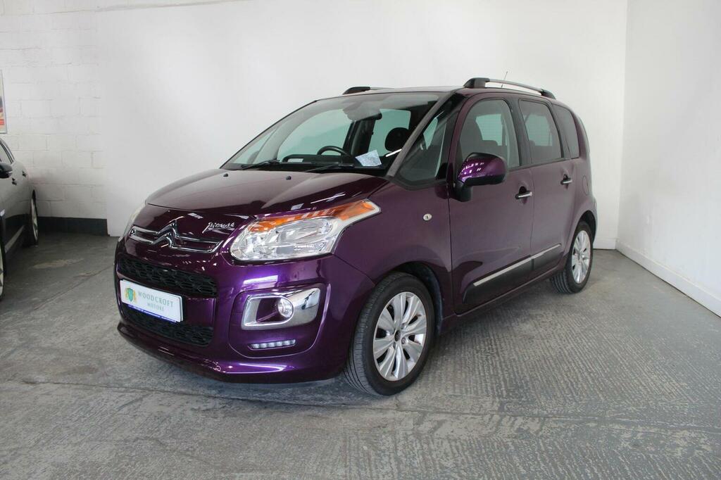 Citroen C3 Picasso Mpv 1.6 Hdi Exclusive Euro 5 201464 NV64AFX Purple #2