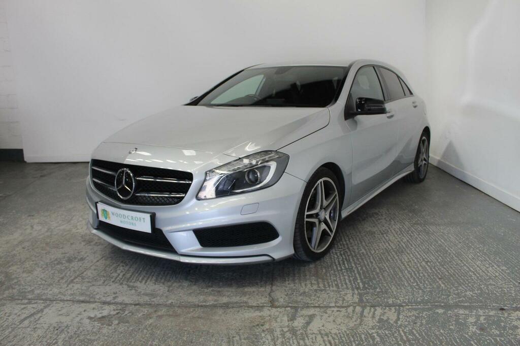 Mercedes-Benz A Class Hatchback 2.1 A220 Cdi Amg Sport 7G-dct Euro 6 S PN64UBJ Silver #2