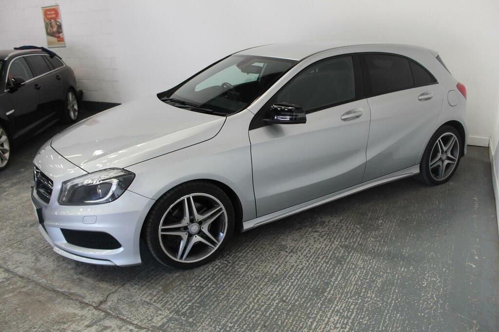 Mercedes-Benz A Class Hatchback 2.1 A220 Cdi Amg Sport 7G-dct Euro 6 S PN64UBJ Silver #4