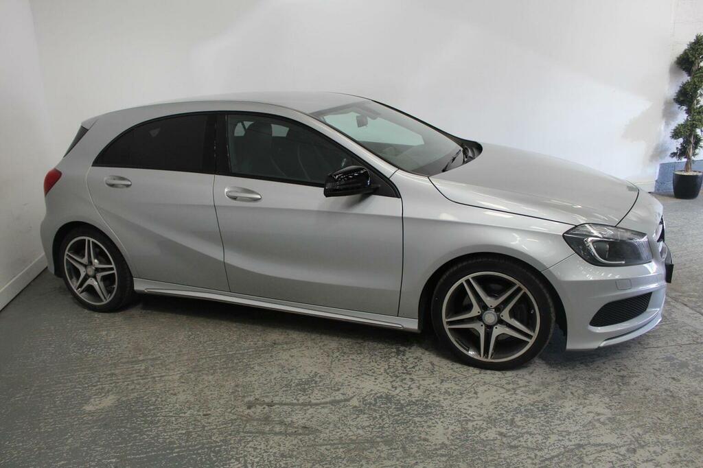 Mercedes-Benz A Class Hatchback 2.1 A220 Cdi Amg Sport 7G-dct Euro 6 S PN64UBJ Silver #3