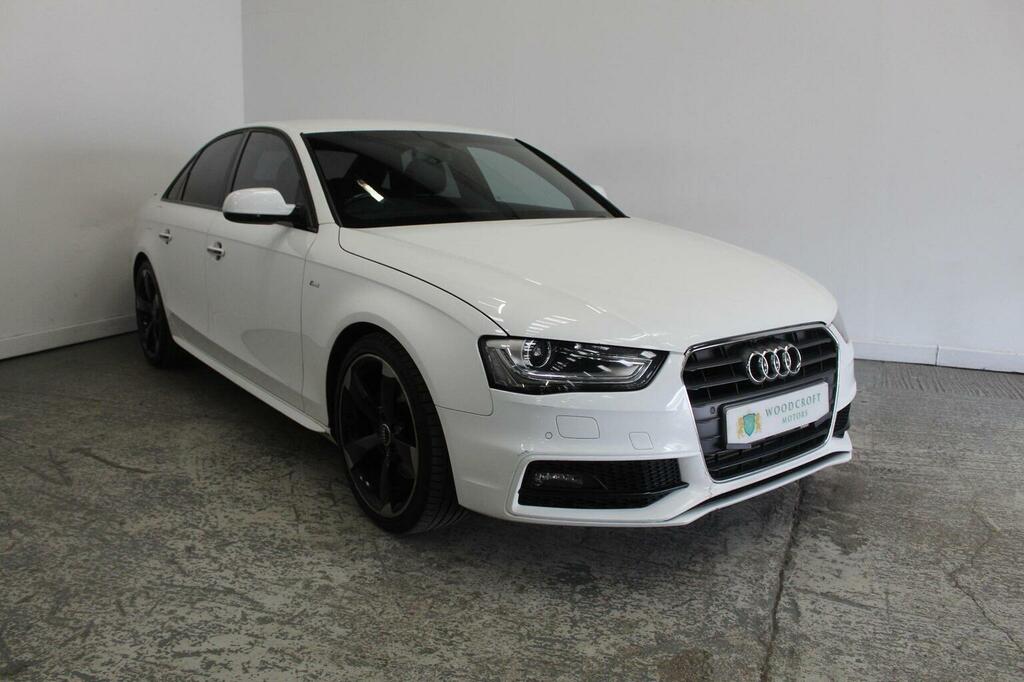 Audi A4 Saloon 2.0 Tdi Black Edition Multitronic Euro 5 S White