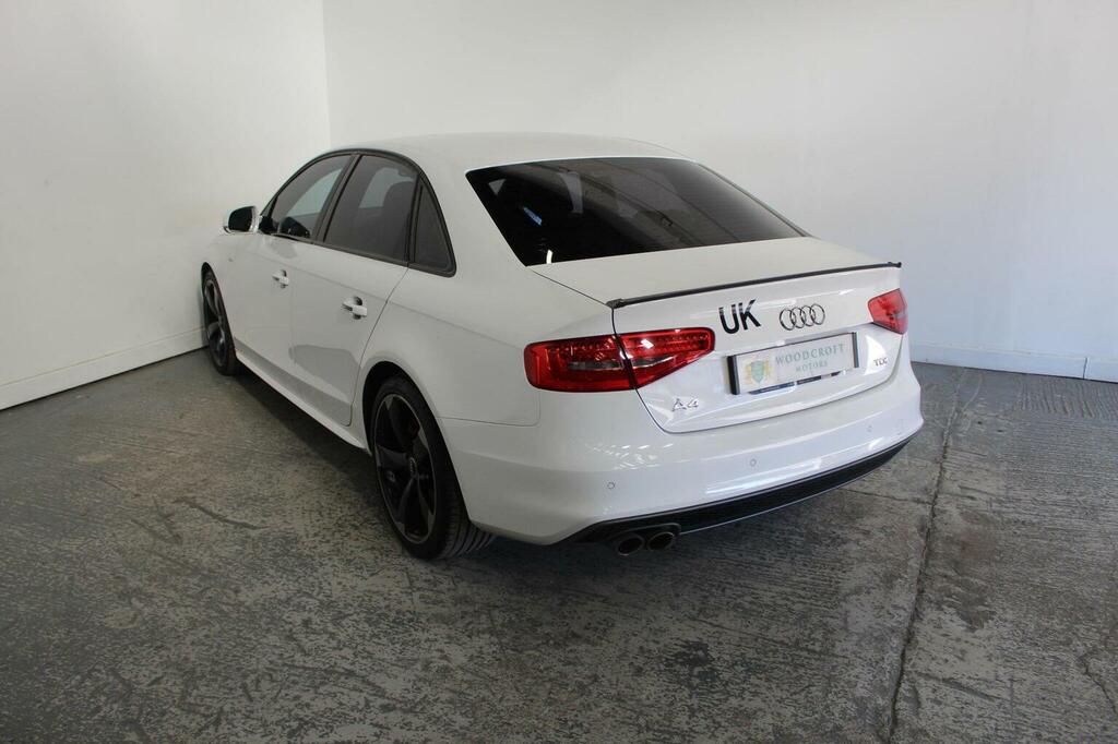 Audi A4 Saloon 2.0 Tdi Black Edition Multitronic Euro 5 S White #5