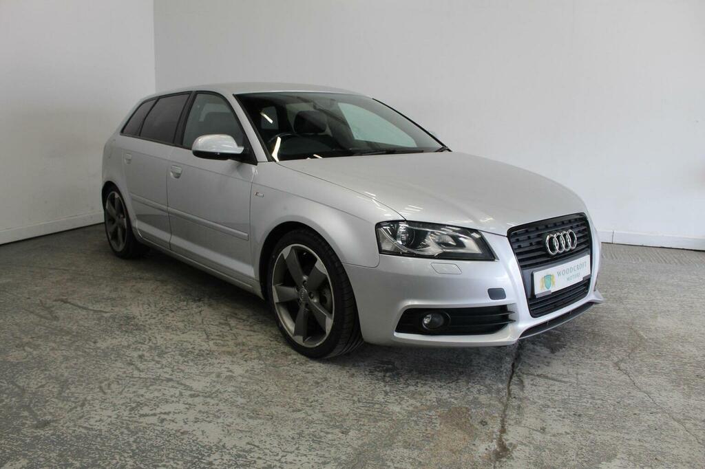 Audi A3 Hatchback 2.0 Tdi Black Edition Sportback Euro 5 Silver