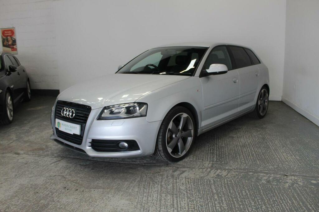 Audi A3 Hatchback 2.0 Tdi Black Edition Sportback Euro 5 Silver #2