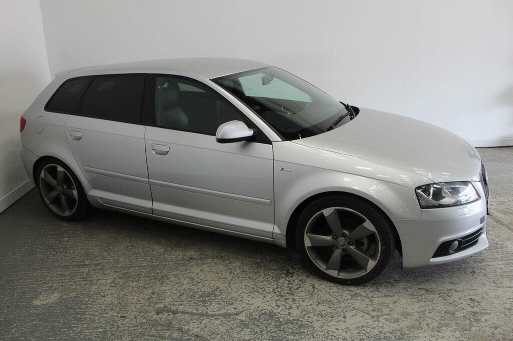 Audi A3 Hatchback 2.0 Tdi Black Edition Sportback Euro 5 Silver #3
