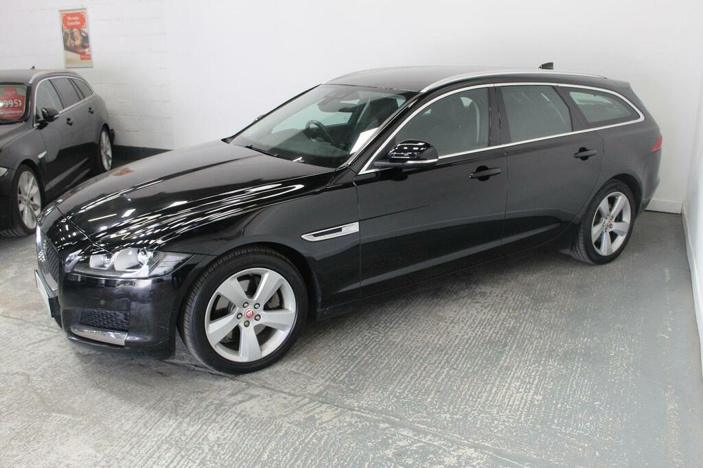 Jaguar XF Estate 2.0I Portfolio Sportbrake Euro 6 Ss SN19YNP Black #4