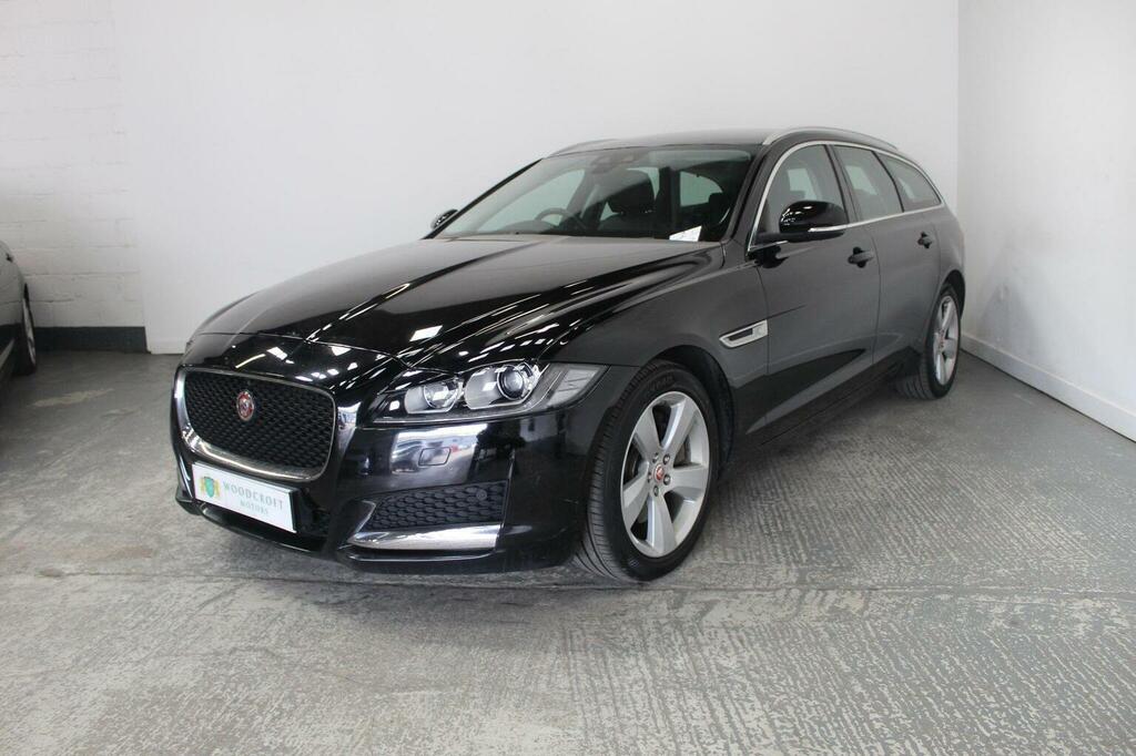 Jaguar XF Estate 2.0I Portfolio Sportbrake Euro 6 Ss SN19YNP Black #2