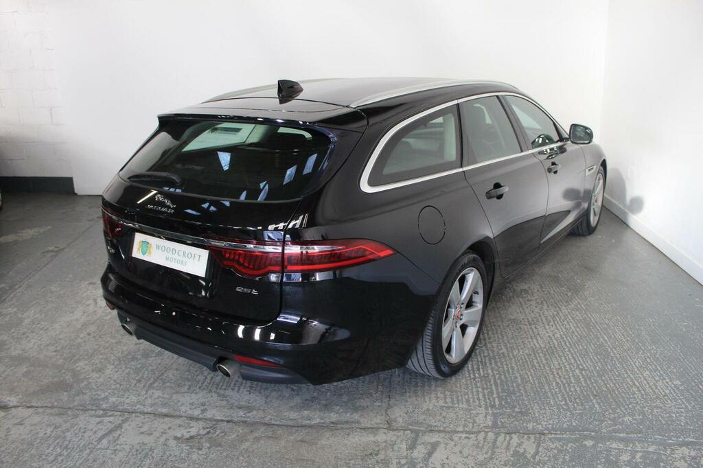 Jaguar XF Estate 2.0I Portfolio Sportbrake Euro 6 Ss SN19YNP Black #6