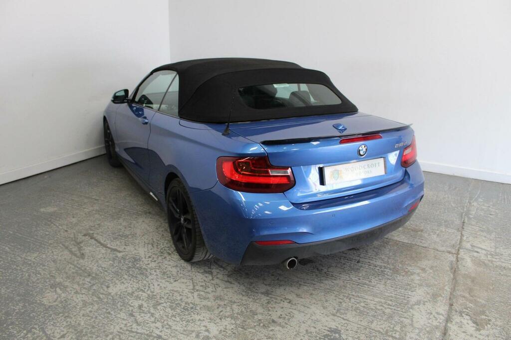 BMW 2 Series Convertible 2.0 218D M Sport Euro 6 Ss 201 Blue #5