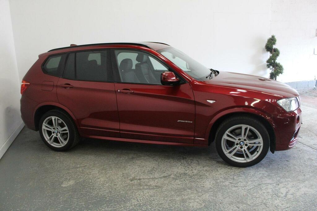 BMW X3 Suv 2.0 20D M Sport Steptronic Xdrive Euro 5 Ss LR12NKW Red #3