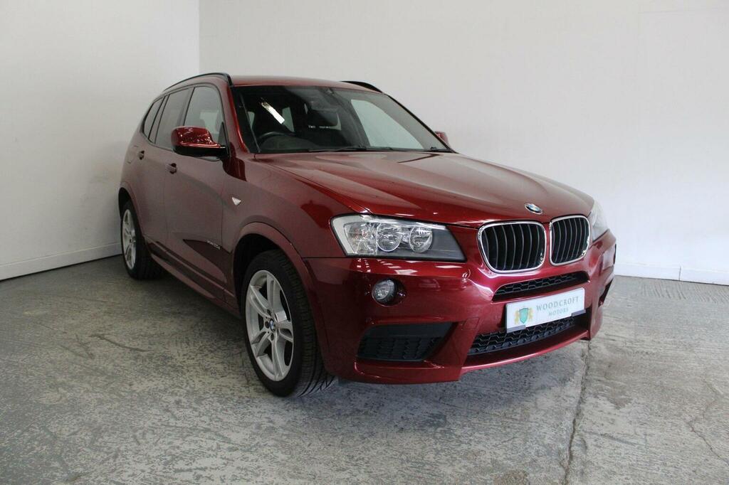 BMW X3 Suv 2.0 20D M Sport Steptronic Xdrive Euro 5 Ss Red