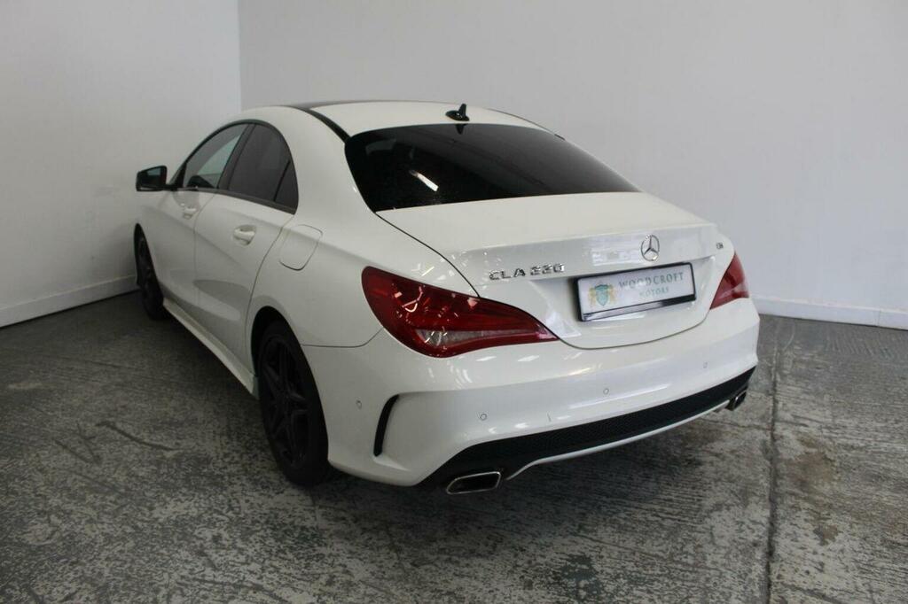 Mercedes-Benz CLA Class Saloon 2.1 Cla220 Cdi Amg Sport Coupe 7G-dct Euro White #5