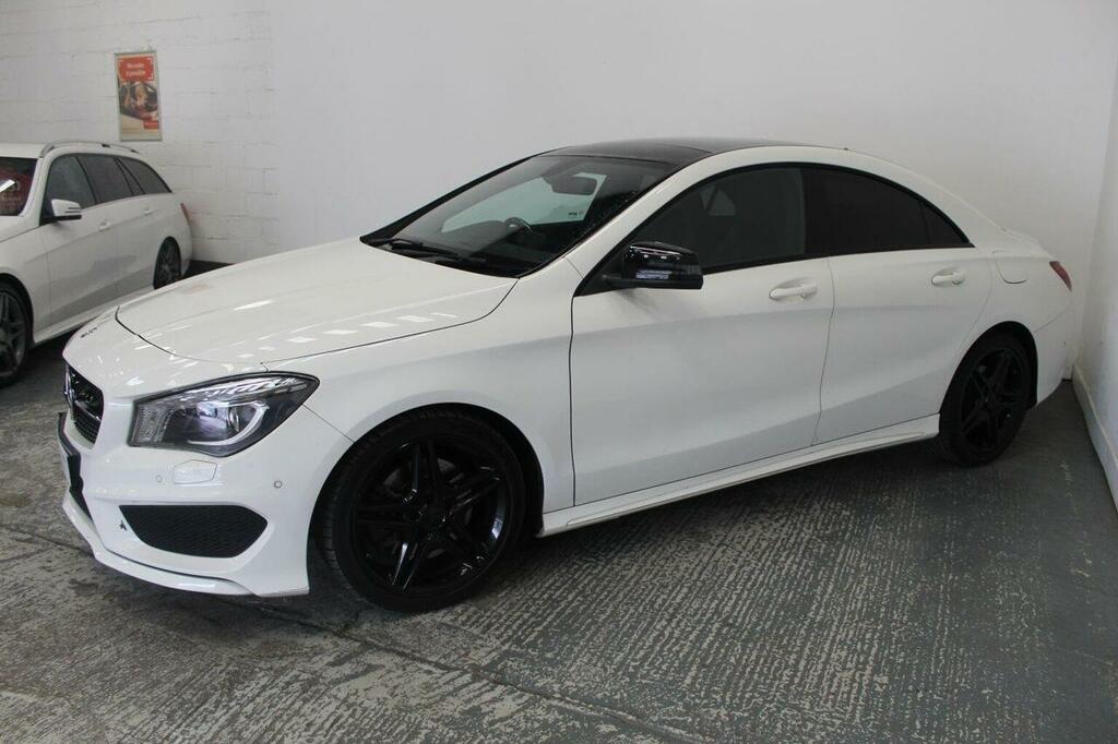 Mercedes-Benz CLA Class Saloon 2.1 Cla220 Cdi Amg Sport Coupe 7G-dct Euro White #4