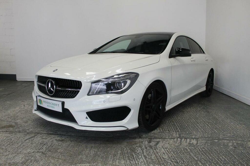 Mercedes-Benz CLA Class Saloon 2.1 Cla220 Cdi Amg Sport Coupe 7G-dct Euro White #2