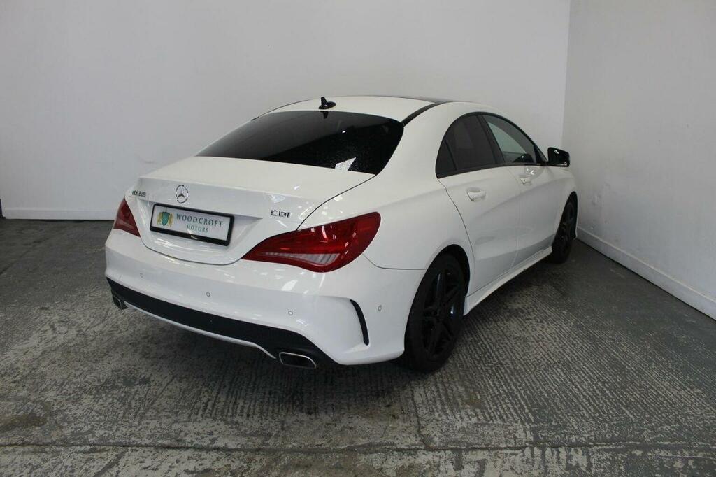 Mercedes-Benz CLA Class Saloon 2.1 Cla220 Cdi Amg Sport Coupe 7G-dct Euro White #6