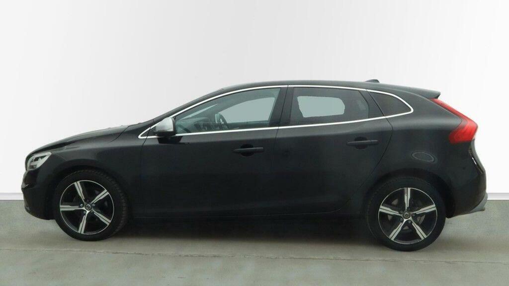 Volvo V40 Hatchback 2.0 D2 R-design Nav Plus Euro 6 Ss AJ17XKX Black #6