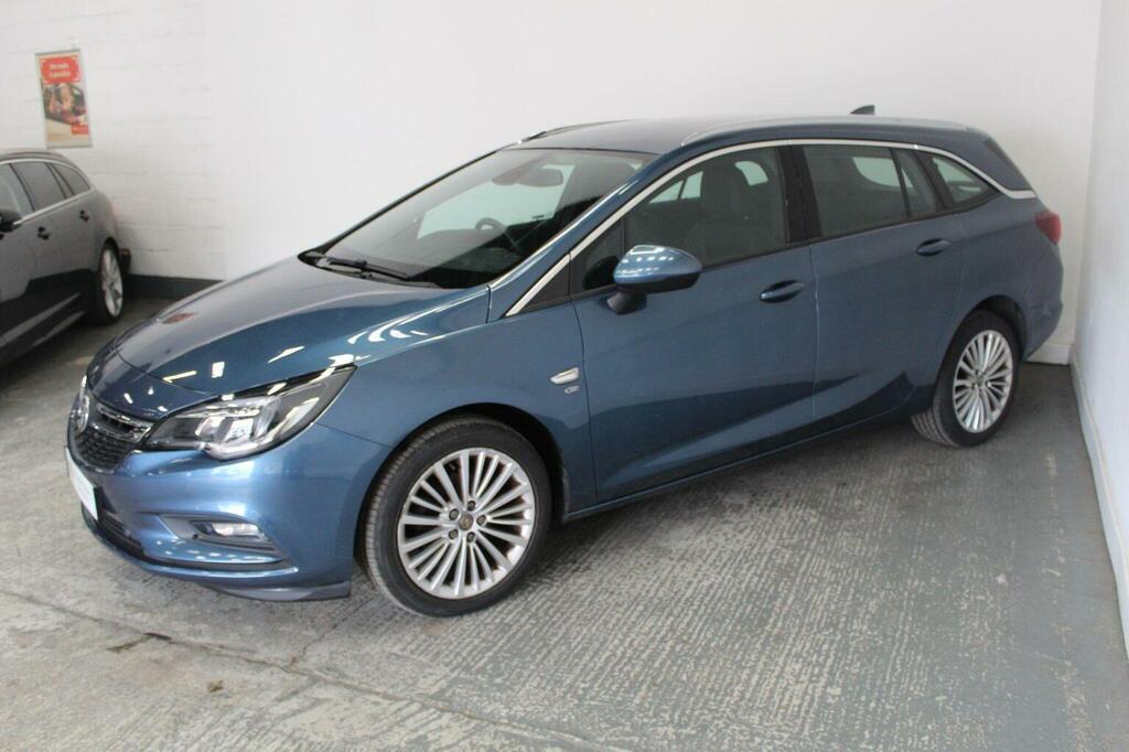 Vauxhall Astra Estate 1.4I Turbo Elite Nav Sports Tourer Euro 6 5 DA66JXG Blue #4