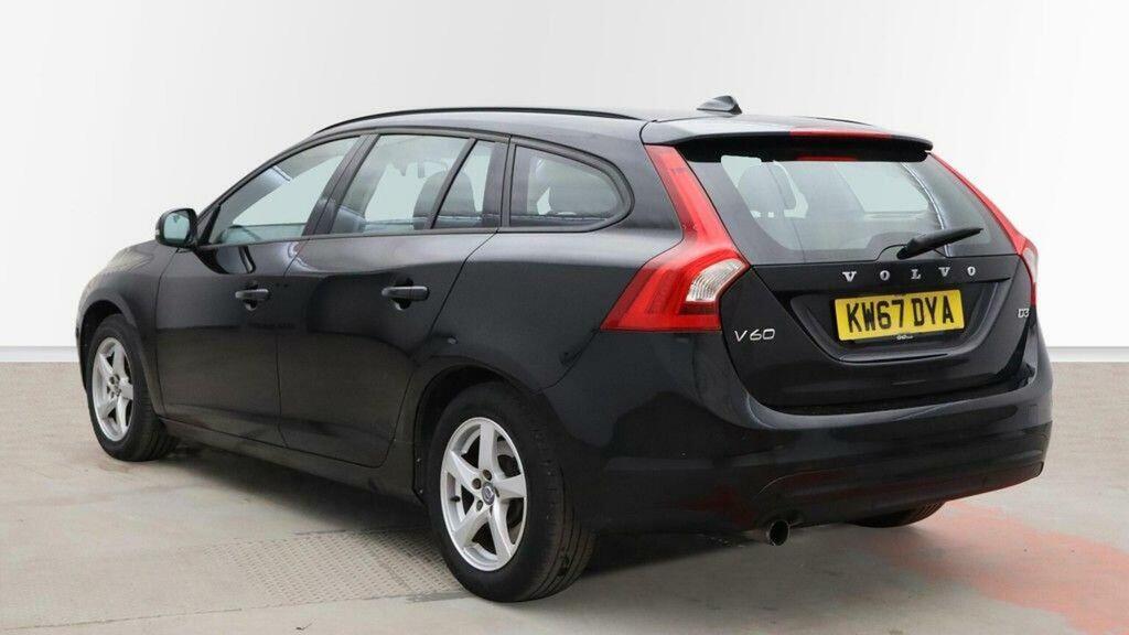 Volvo V60 Estate 2.0 D3 Business Edition Lux Euro 6 Ss KW67DYA Black #3