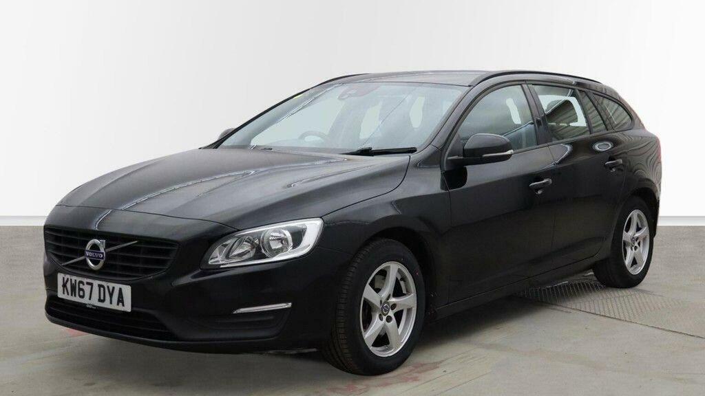 Volvo V60 Estate 2.0 D3 Business Edition Lux Euro 6 Ss KW67DYA Black #2