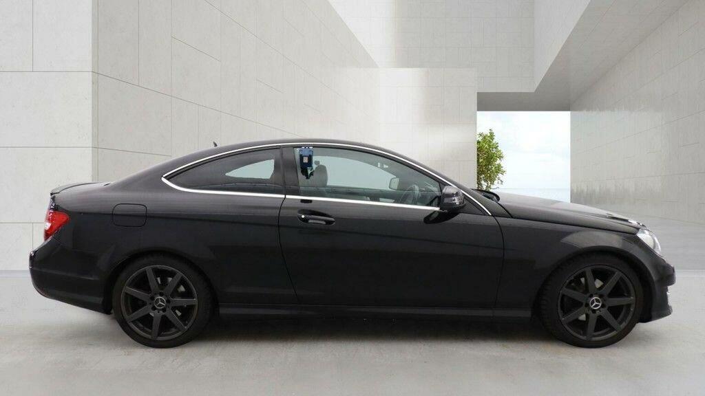 Mercedes-Benz C Class Coupe 2.1 C250 Cdi Amg Sport Edition G-tronic Eur L80MDL Black #5