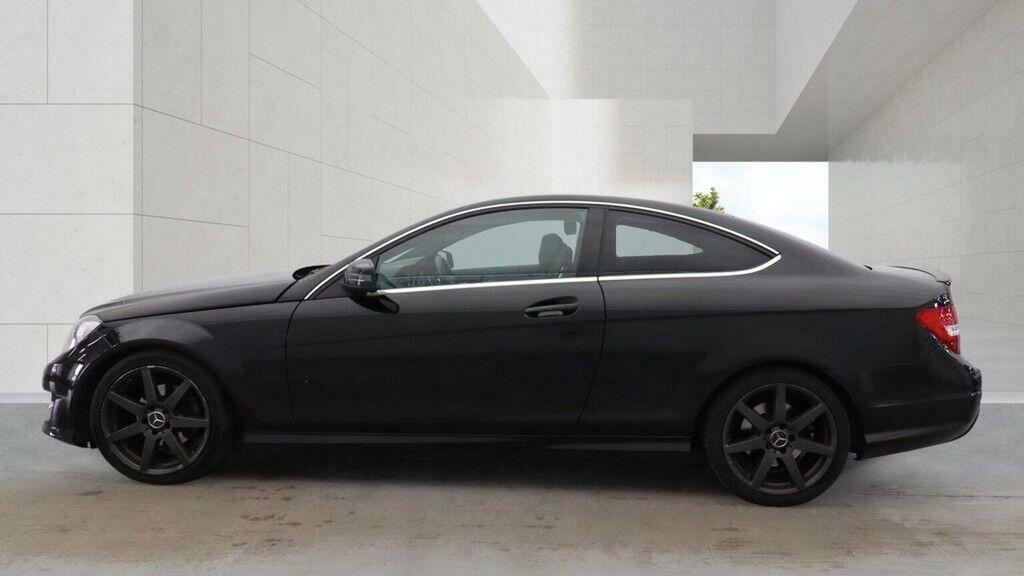 Mercedes-Benz C Class Coupe 2.1 C250 Cdi Amg Sport Edition G-tronic Eur L80MDL Black #6