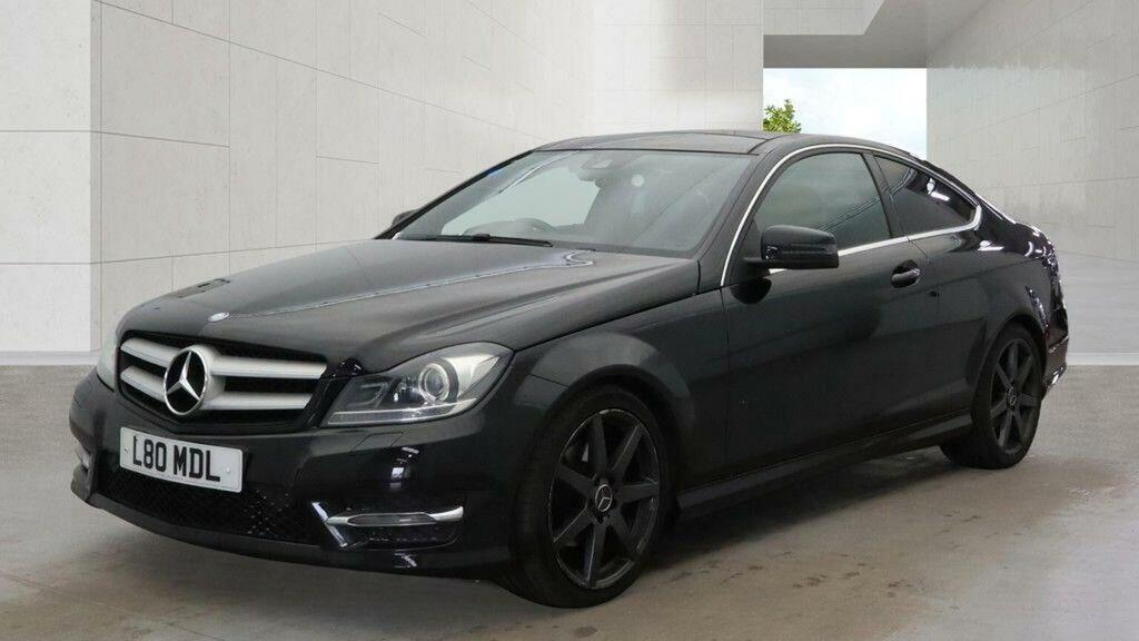 Mercedes-Benz C Class Coupe 2.1 C250 Cdi Amg Sport Edition G-tronic Eur L80MDL Black #2