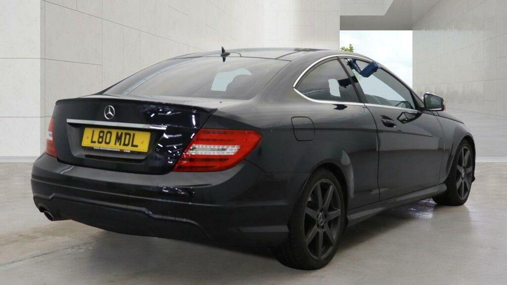 Mercedes-Benz C Class Coupe 2.1 C250 Cdi Amg Sport Edition G-tronic Eur L80MDL Black #4