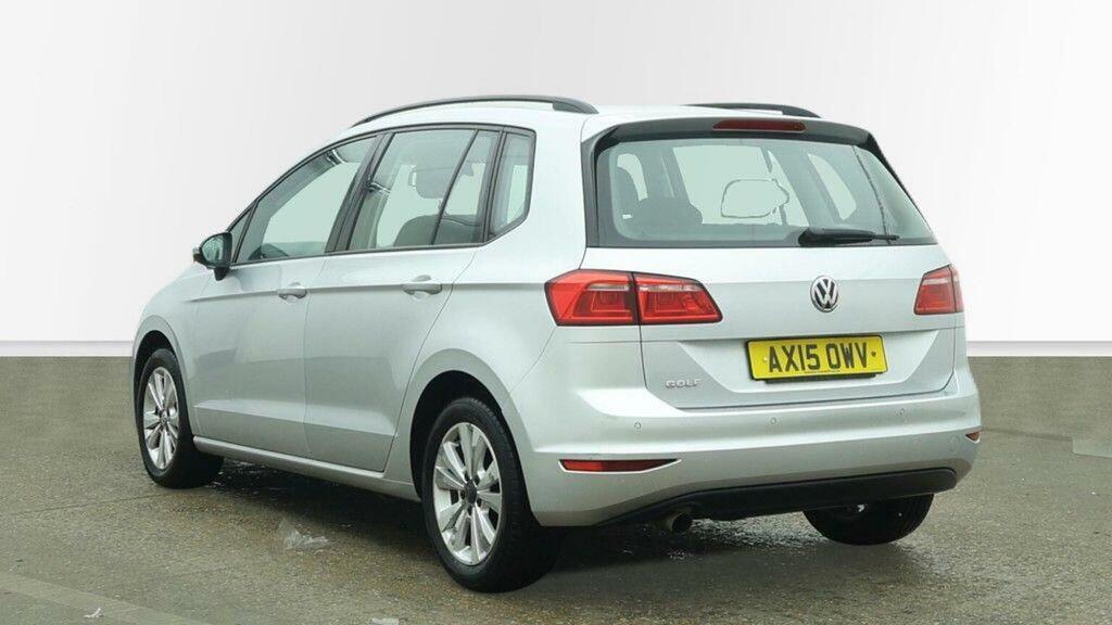 Volkswagen Golf SV Mpv 1.6 Tdi Bluemotion Tech Se Euro 6 Ss 2 AX15OWV Silver #3