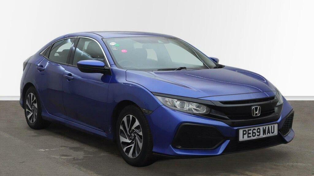 Honda Civic Hatchback 1.6 I-dtec Se Euro 6 Ss 201969 PE69WAU Blue
