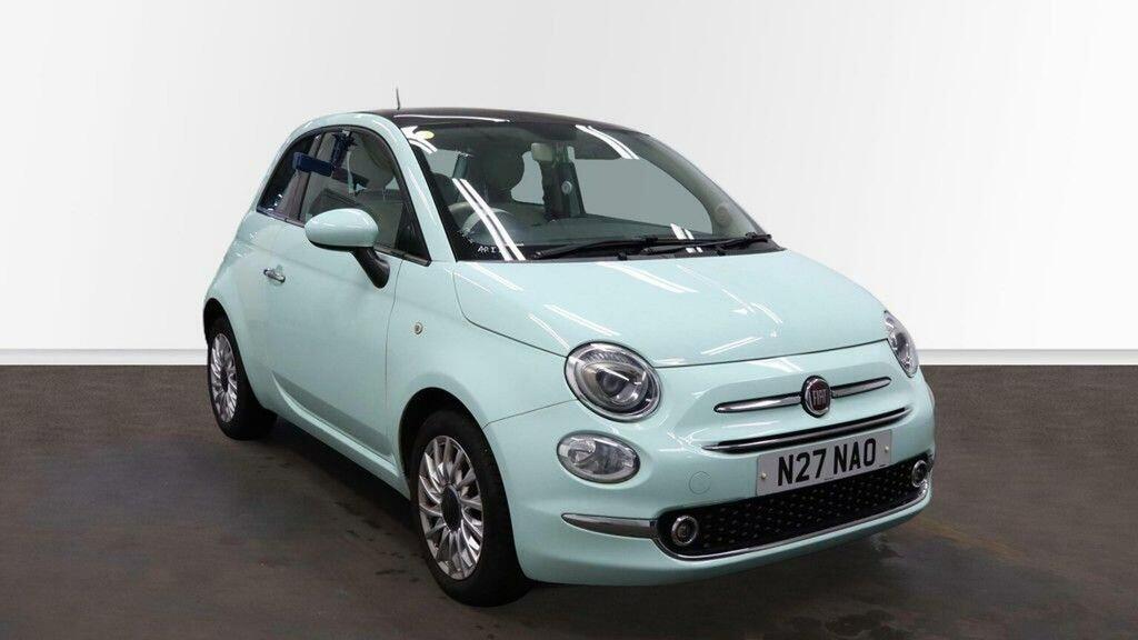 Fiat 500 Hatchback 1.2 Lounge Euro 6 Ss 201767 Green