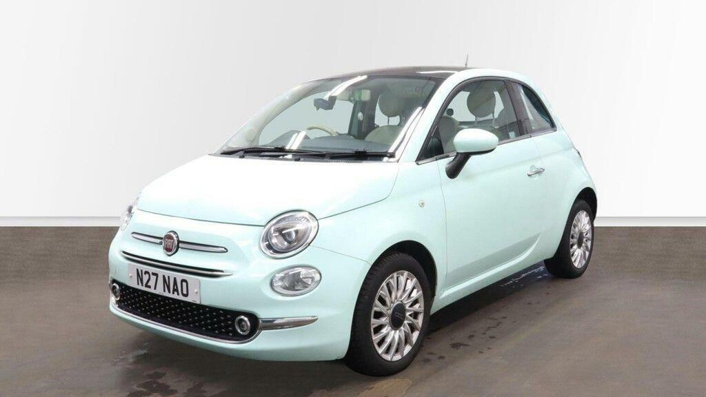Fiat 500 Hatchback 1.2 Lounge Euro 6 Ss 201767 N27NAO Green #2