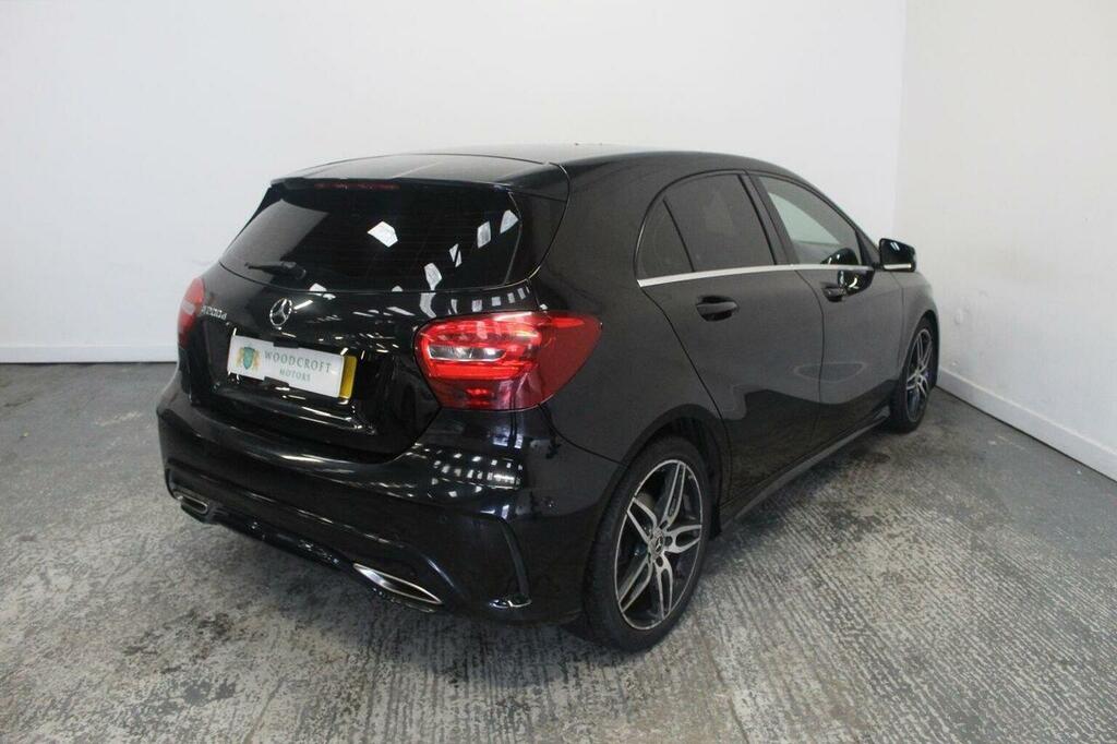 Mercedes-Benz A Class Hatchback 2.1 A200d Amg Line Executive 7G-dct Eu YS16HKF Black #6