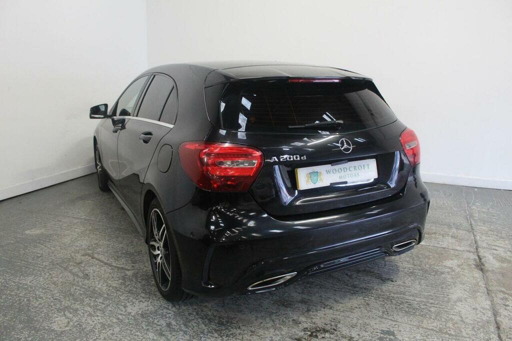 Mercedes-Benz A Class Hatchback 2.1 A200d Amg Line Executive 7G-dct Eu YS16HKF Black #5
