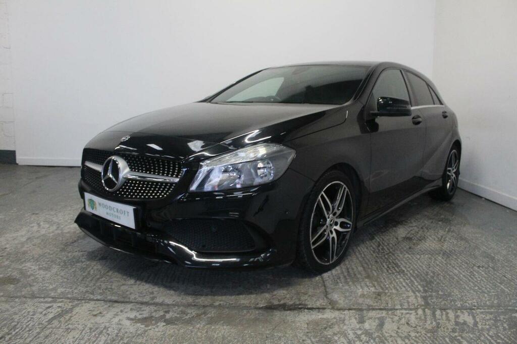 Mercedes-Benz A Class Hatchback 2.1 A200d Amg Line Executive 7G-dct Eu YS16HKF Black #2