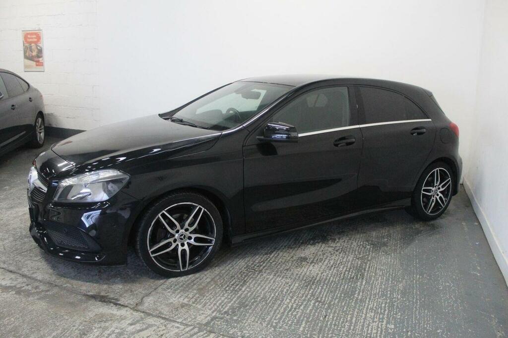 Mercedes-Benz A Class Hatchback 2.1 A200d Amg Line Executive 7G-dct Eu YS16HKF Black #4