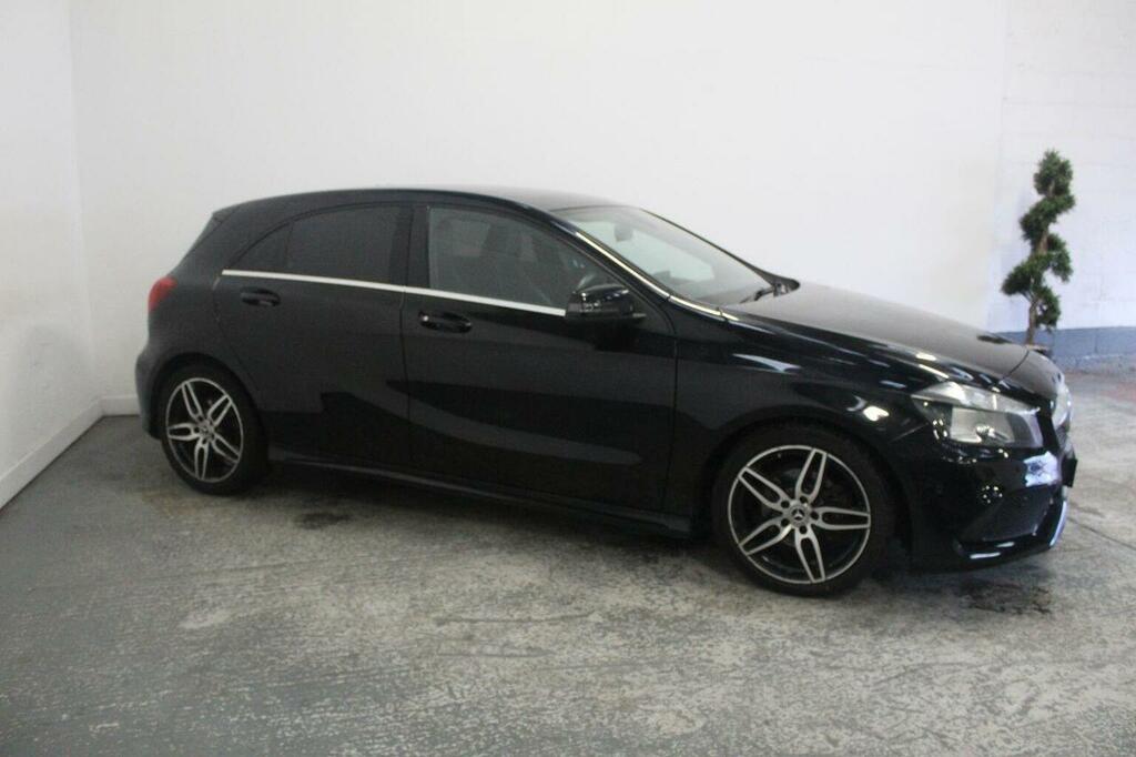 Mercedes-Benz A Class Hatchback 2.1 A200d Amg Line Executive 7G-dct Eu YS16HKF Black #3