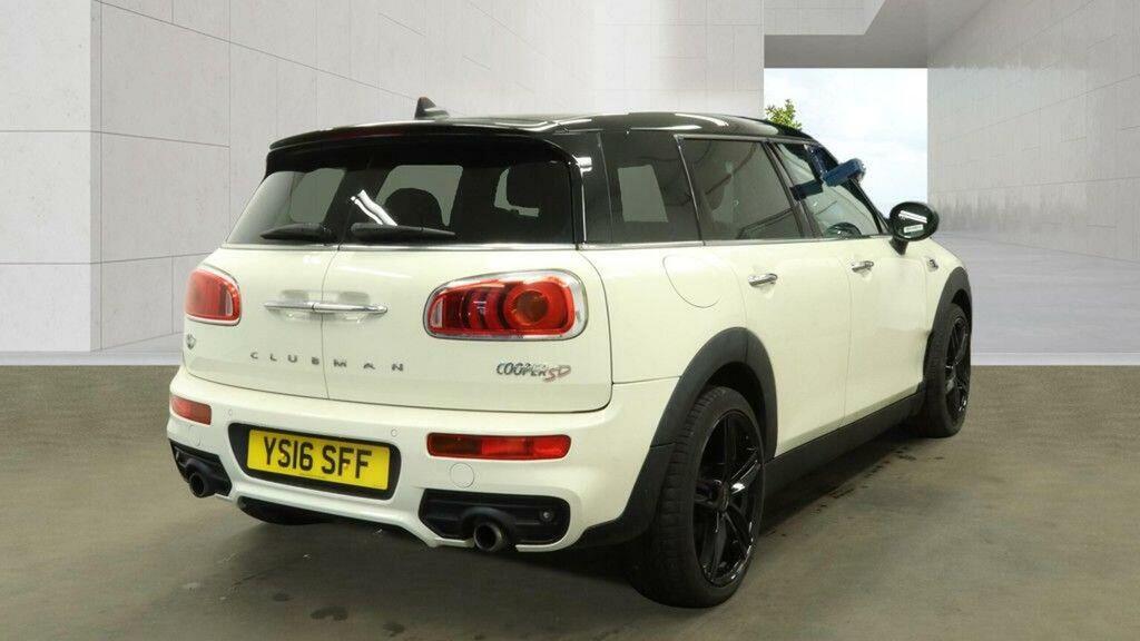 Mini Clubman Estate 2.0 Cooper Sd Euro 6 Ss 6Dr 201516 YS16SFF White #4