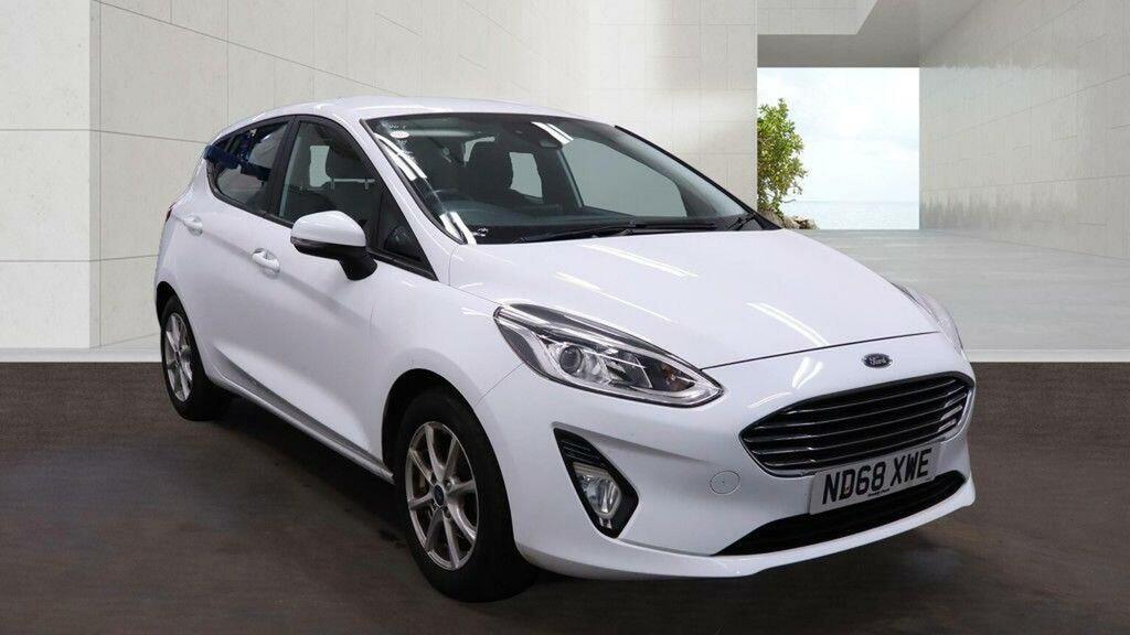 Ford Fiesta Hatchback 1.1 Ti-vct Zetec Euro 6 Ss 2018 White
