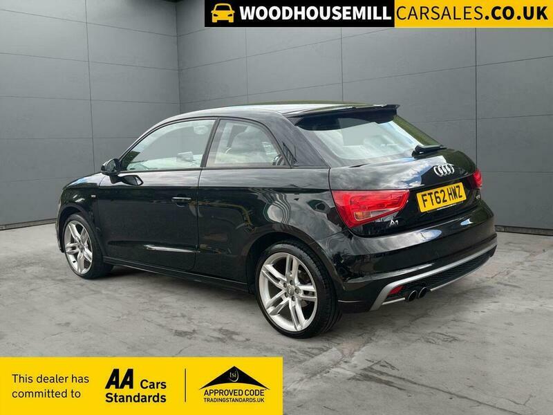 Audi A1 1.4 Tfsi S Line FT62HWZ Black #4