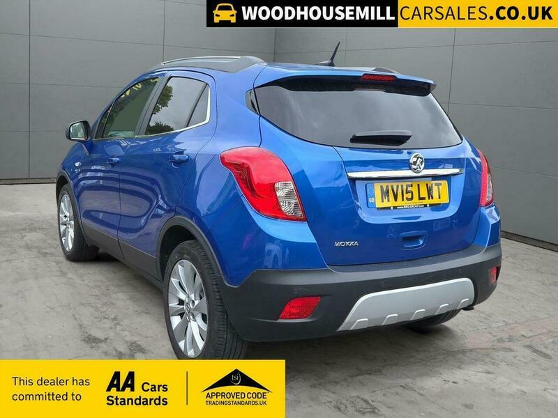 Vauxhall Mokka 1.6 Se 2Wd Euro MV15LWT Blue #3